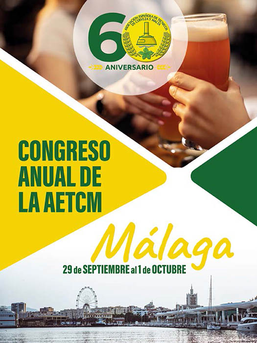 cartel del congreso anual de la AETCM en su 60º aniversario