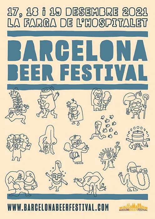 cartel barcelona beer festival 2021