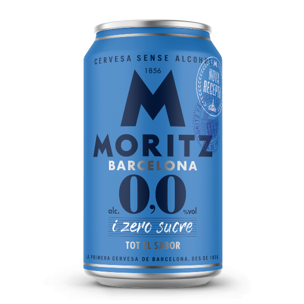 Nueva Moritz 0,0: cero azúcar, cero alcohol y con todo el sabor de la cerveza